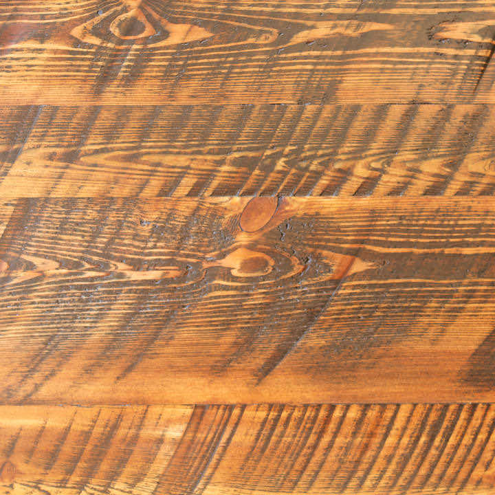 Circle Sawn Reclaimed Hardwood Floors, Rough Cut Lumber Flooring