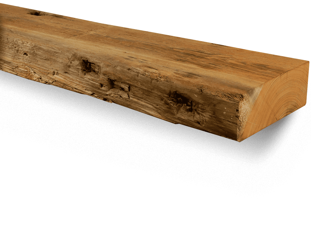 Reclaimed Wood Ceiling Beams Hand Hewn Rustic Timber E. T. Moore