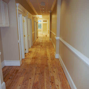 Random Width Number One Heart Pine Flooring