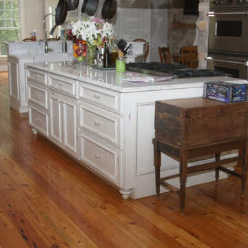 Country Kitchen - Number 1 Grade Heart Pine Flooring