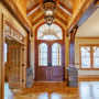 The Grand Entrance using Heart Pine Flooring Rare Wood Showcase
