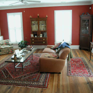 Reclaimed Tidewater Heart Pine Flooring