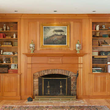 Select Edge Grain Heart Pine Cabinetry & Shelving