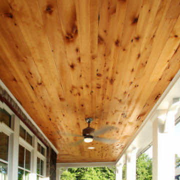 Reclaimed Spruce Ceiling