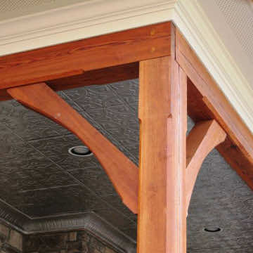 Richmond Symphony House Porch Beams