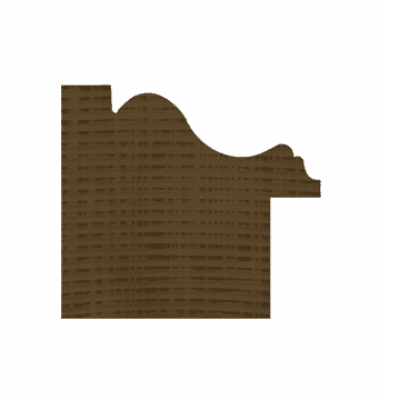 ETM-703 Fancy Back Band Moulding Profile