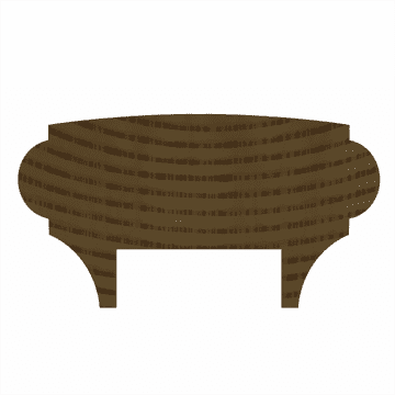 ETM-1006 Flat Hand Rail Moulding Profile