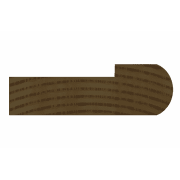 ETM-1102 3 1/2” Landing Tread Moulding Profile