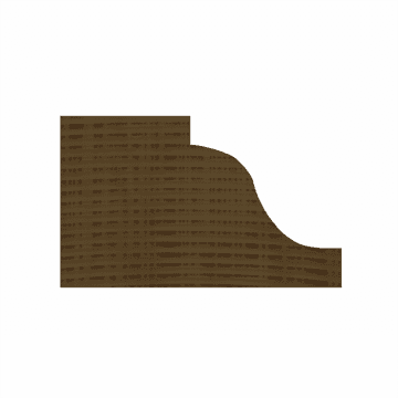 ETM-505 2” Brick Mold Moulding Profile
