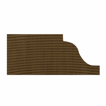 ETM-508 2 3/4” Brick Mold Moulding Profile